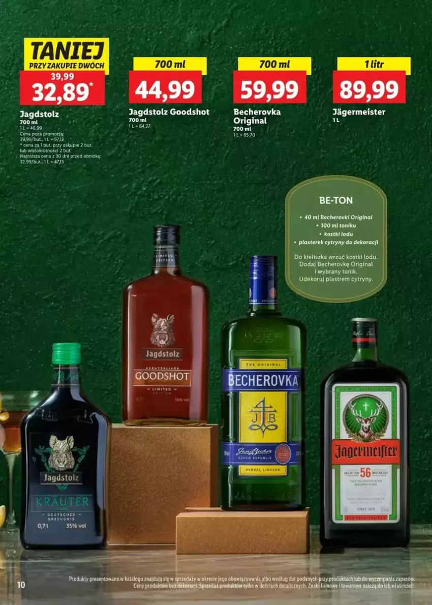 Gazetka promocyjna Lidl - ważna 14.02 do 01.03.2025 - strona 2 - produkty: Gin, Jagermeister, Por