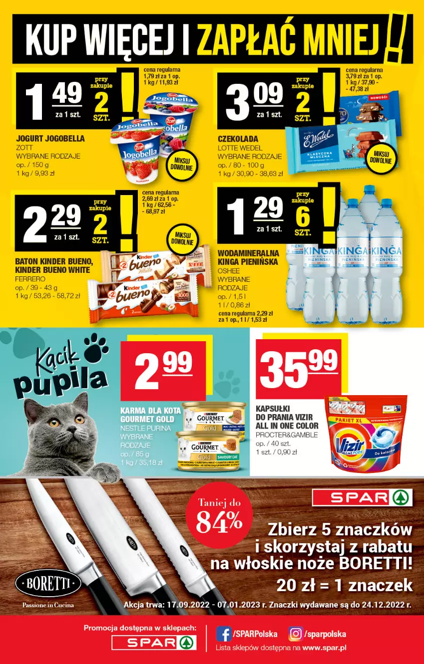 Gazetka promocyjna Spar - Spar - ważna 25.09 do 05.10.2022 - strona 4 - produkty: Kapsułki do prania, Vizir