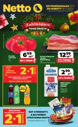 Gazetka promocyjna Netto - Artykuły spożywcze - Gazetka - ważna od 18.11 do 18.11.2023 - strona 1 - produkty: Gra, Pepsi max, Mirinda, Pepsi, Boczek, POLMLEK, Boczek wieprzowy, Kalendarz, Mleko