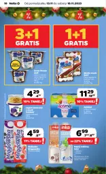 Gazetka promocyjna Netto - Artykuły spożywcze - Gazetka - ważna od 18.11 do 18.11.2023 - strona 10 - produkty: Ser, Mus, Gra, Inka, Maślanka, Jogurt owocowy, Zott, Jogurt, Napój roślinny, Actimel, Deser, POLMLEK, Napój, Monte