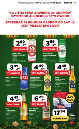 Gazetka promocyjna Netto - Artykuły spożywcze - Gazetka - ważna od 18.11 do 18.11.2023 - strona 17 - produkty: Piwa, Piwo, Koc, Gin, Gra, Tyskie, Okocim, Harnaś, Captain Jack