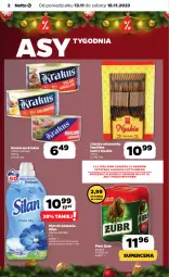 Gazetka promocyjna Netto - Artykuły spożywcze - Gazetka - ważna od 18.11 do 18.11.2023 - strona 2 - produkty: Piwa, Piwo, Ciastka, Krakus, Ser, Gra, Silan, Płyn do płukania, Fa