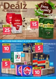 Gazetka promocyjna Dealz - Katalog kaw i herbat! - sprawdź ofertę! - Gazetka - ważna od 16.10 do 16.10.2021 - strona 1 - produkty: Gra, Kawa mielona, Kawa, Herbata czarna, Lavazza, Jacobs, Herbata