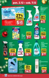 Gazetka promocyjna Aldi - Pełna oferta - Gazetka - ważna od 07.12 do 07.12.2024 - strona 28 - produkty: Papier, Płyn do mycia podłóg, Clin, Kret, Papier toaletowy, Kostka do wc, Płyn do spryskiwaczy, Płyn do mycia, Sanytol, Nanomax, Dywan