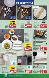 Gazetka promocyjna Aldi - Pełna oferta - Gazetka - ważna od 07.12 do 07.12.2024 - strona 48 - produkty: Piec, Serwis obiadowy, Ser, Talerzyk, Talerz, Bieżnik, Obrus, Podkład, Fa