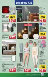 Gazetka promocyjna Aldi - Pełna oferta - Gazetka - ważna od 07.12 do 07.12.2024 - strona 51 - produkty: Sok, Mop, Gin, Wełna, Lampa LED, Legginsy, Bateria, Spodnie, Bluza, Lampa, Lampa stołowa, Lampa ścienna, Piżama, Akumulator, Listwa, Fa