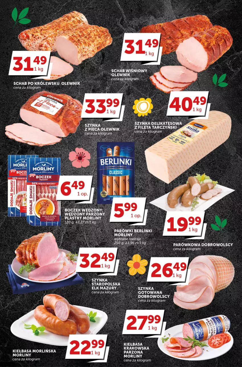 Gazetka promocyjna Groszek - ważna 18.05 do 30.05.2023 - strona 12 - produkty: Fa, Gra, Kiełbasa, Kiełbasa krakowska, Morliny, Parówki, Wawel