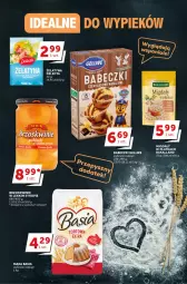 Gazetka promocyjna Groszek - Gazetka - ważna od 30.05 do 30.05.2023 - strona 17 - produkty: Mąka, Syrop, Brzoskwinie, Basia, Delecta, Babeczki, Bakalland