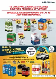 Gazetka promocyjna Netto - Gazetka spożywcza - Gazetka - ważna od 11.09 do 11.09.2021 - strona 15 - produkty: Piwa, Piwo, Koc, Gra, Perła, Radler, Okocim, Harnaś