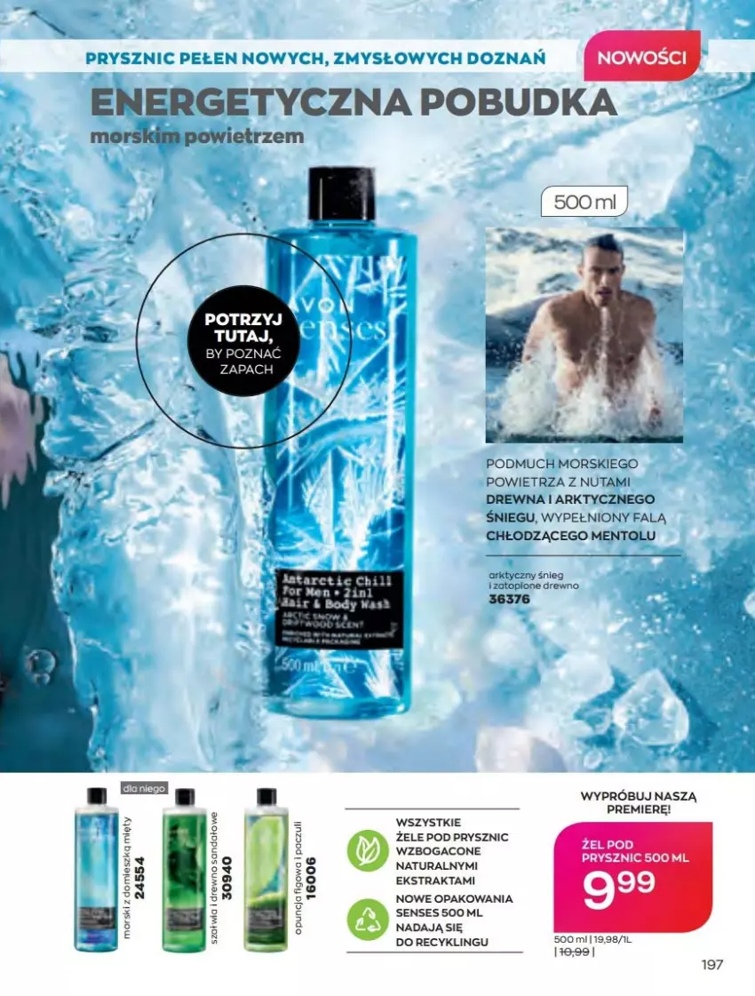 Gazetka promocyjna Avon - Katalog Avon 4/2022 kampania kwiecień - ważna 01.04 do 30.04.2022 - strona 197 - produkty: Fa, Senses, Top