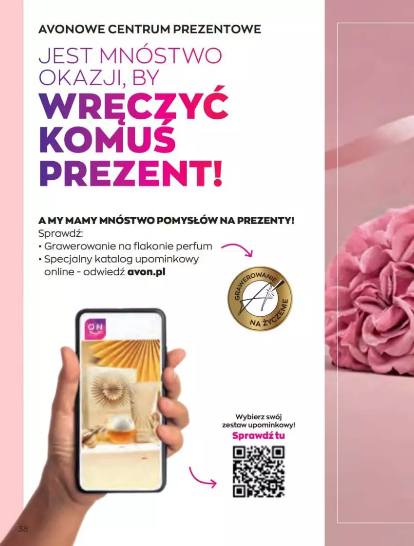 Gazetka promocyjna Avon - Katalog Avon 4/2022 kampania kwiecień - ważna 01.04 do 30.04.2022 - strona 38 - produkty: Gra, Perfum, Rum