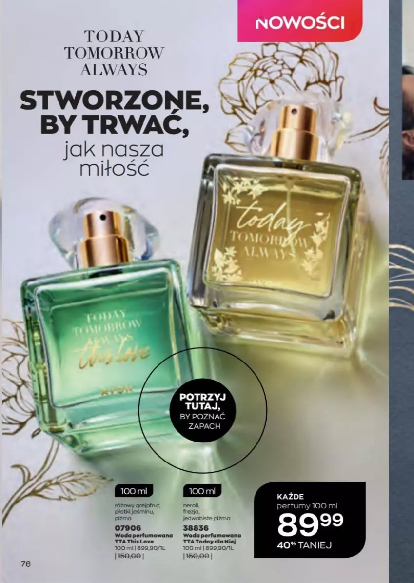 Gazetka promocyjna Avon - Katalog Avon 4/2022 kampania kwiecień - ważna 01.04 do 30.04.2022 - strona 76 - produkty: Always, Perfum
