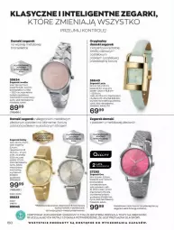 Gazetka promocyjna Avon - Katalog Avon 4/2022 kampania kwiecień - Gazetka - ważna od 30.04 do 30.04.2022 - strona 150 - produkty: Zegarek, Por, Gin, Cynk, Pasek, Zegar, Bateria, Bransoletka, Intel
