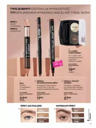 Gazetka promocyjna Avon - Katalog Avon 4/2022 kampania kwiecień - Gazetka - ważna od 30.04 do 30.04.2022 - strona 17 - produkty: Cień, Rozświetlacz, Kredka