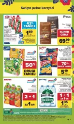 Gazetka promocyjna Carrefour - Gazetka Carrefour, Market od poniedziałku! - Gazetka - ważna od 04.04 do 04.04.2026 - strona 11 - produkty: Tchibo, Sok, Kawa ziarnista, Chipsy, Kawa, Mlekovita, Tymbark, Crunchips, Lorenz, Woda mineralna, Woda, Mleko, Fa