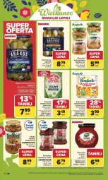 Gazetka promocyjna Carrefour - Gazetka Carrefour, Market od poniedziałku! - Gazetka - ważna od 04.04 do 04.04.2026 - strona 38 - produkty: Piec, Dawtona, Oliwki zielone, Krakus, Ser, Korniszony, Oliwki, Ogórki konserwowe, Kukurydza konserwowa, Bonduelle, Olej, Pomidory, Groszek, Kukurydza