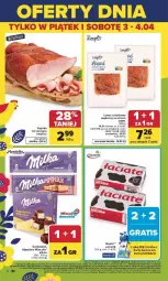 Gazetka promocyjna Carrefour - Gazetka Carrefour, Market od poniedziałku! - Gazetka - ważna od 04.04 do 04.04.2026 - strona 8 - produkty: Krakus, Gra, Sałat, Szynka, Milka, Miecz, Fa