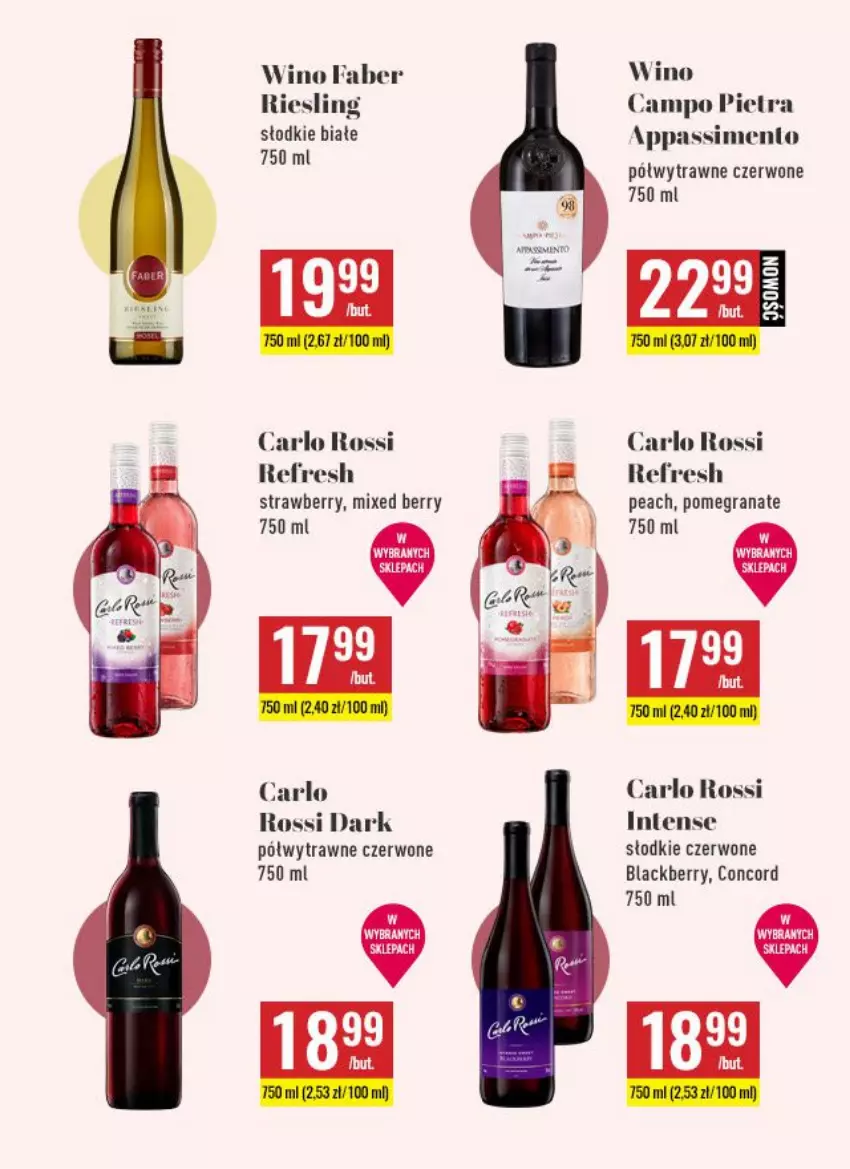 Gazetka promocyjna Biedronka - Czas na Toast - ważna 22.03 do 03.04.2021 - strona 2 - produkty: Carlo Rossi, Fa, Gra, Granat, Lack, Wino