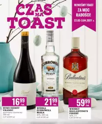 Gazetka promocyjna Biedronka - Czas na Toast - Gazetka - ważna od 03.04 do 03.04.2021 - strona 1 - produkty: Whisky, Ballantine's, Wino