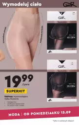 Gazetka promocyjna Biedronka - Okazje tygodnia - Gazetka - ważna od 30.09 do 30.09.2021 - strona 13 - produkty: Top, Rajstopy, Gatta, Moments