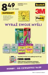 Gazetka promocyjna Biedronka - Okazje tygodnia - Gazetka - ważna od 30.09 do 30.09.2021 - strona 19 - produkty: Noż, Mop, Nożyczki, Telefon, Karteczki samoprzylepne, Klej, Biuro, Hobby