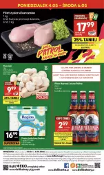 Gazetka promocyjna Delikatesy Centrum - Franczyza DC18 Czwartek - Gazetka - ważna od 06.05 do 06.05.2026 - strona 40 - produkty: Piwa, Piwo, Piec, Kurczak, Rum, Gin, Gra, Filet z piersi kurczaka, Harnaś, Mobil