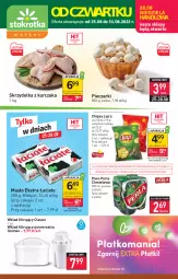 Gazetka promocyjna Stokrotka - Market - Gazetka - ważna od 31.08 do 31.08.2022 - strona 1 - produkty: Piwa, Piwo, Piec, Kurczak, Gra, Chipsy, Perła, Skrzydełka z kurczaka, Wkład filtrujący, Masło, Lay’s