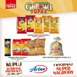 Gazetka promocyjna Topaz - Gazetka - Gazetka - ważna od 09.06 do 09.06.2024 - strona 18 - produkty: Makaron, Ryż, Gry, Wafle, Dada