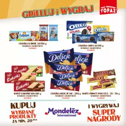 Gazetka promocyjna Topaz - Gazetka - Gazetka - ważna od 09.06 do 09.06.2024 - strona 41 - produkty: Lubisie, Ciastka, Gry, Kask, Wafle, Delicje, Oreo