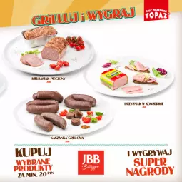 Gazetka promocyjna Topaz - Gazetka - Gazetka - ważna od 09.06 do 09.06.2024 - strona 7 - produkty: Gry, Kaszanka, Grill, Kasza