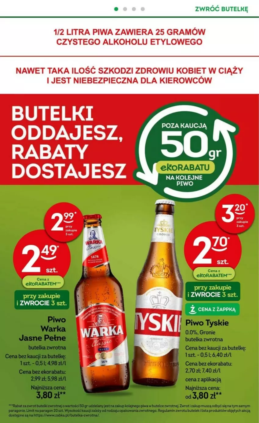 Gazetka promocyjna Żabka - ważna 08.05 do 21.05.2024 - strona 10 - produkty: Gra, Piec, Piwa