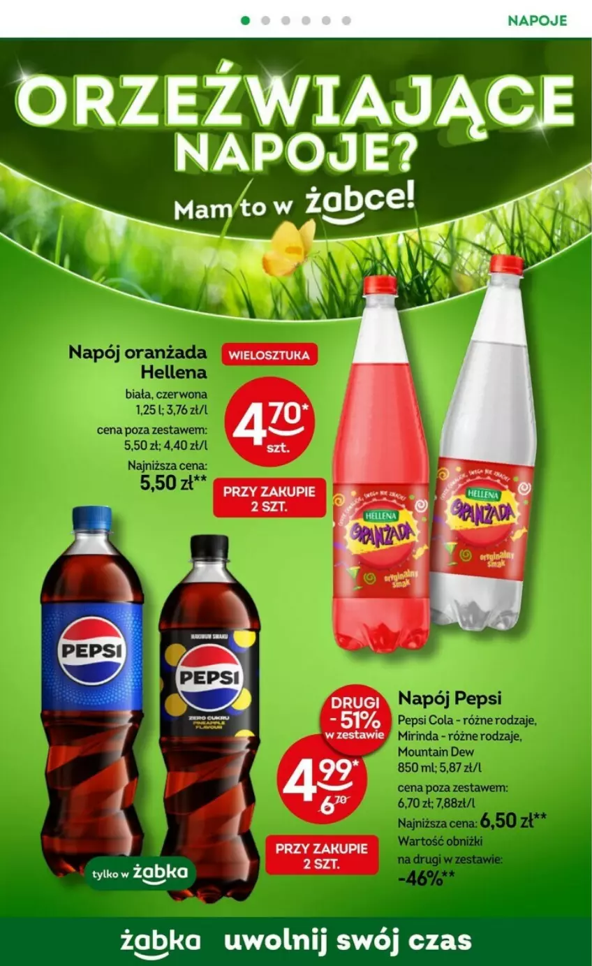 Gazetka promocyjna Żabka - ważna 08.05 do 21.05.2024 - strona 24 - produkty: Napój, Napoje, Pepsi