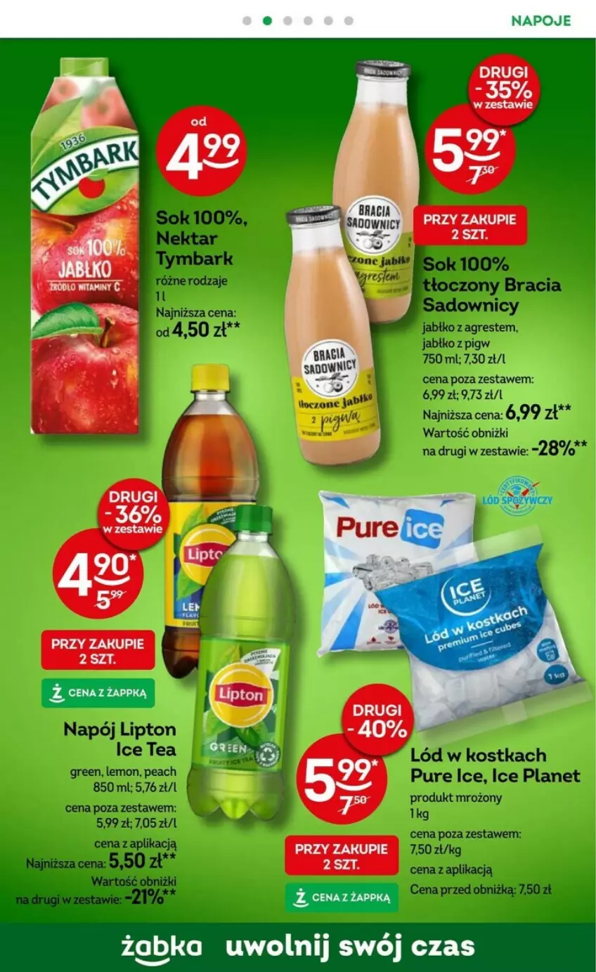 Gazetka promocyjna Żabka - ważna 08.05 do 21.05.2024 - strona 25 - produkty: Lipton, Napój, Napoje