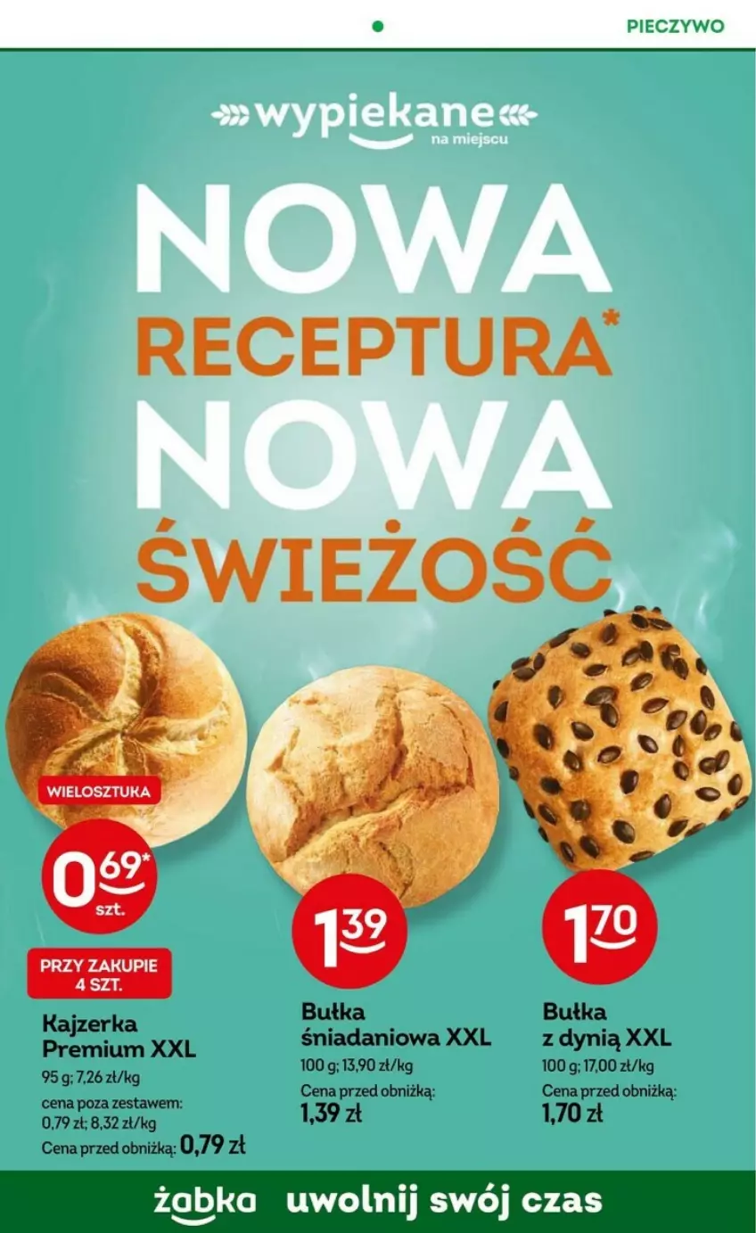 Gazetka promocyjna Żabka - ważna 08.05 do 21.05.2024 - strona 37 - produkty: Bułka, Danio, Dynią, Kajzerka, Piec, Pieczywo