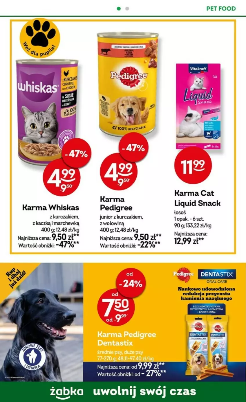 Gazetka promocyjna Żabka - ważna 08.05 do 21.05.2024 - strona 57 - produkty: Kurczak, Pedigree, Whiskas