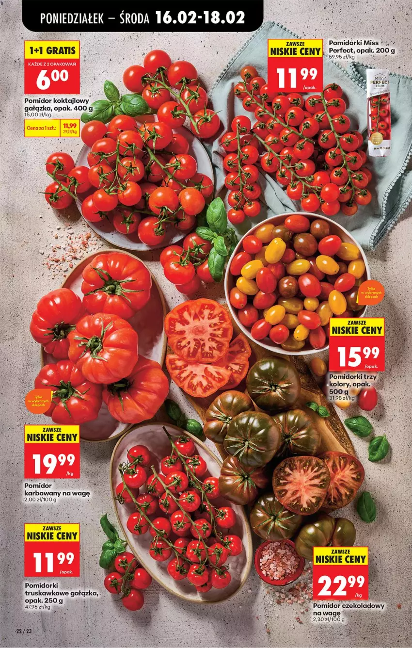 Gazetka promocyjna Biedronka - Gazetka - ważna 16.02 do 23.02.2026 - strona 24 - produkty: Fa, Pomidorki