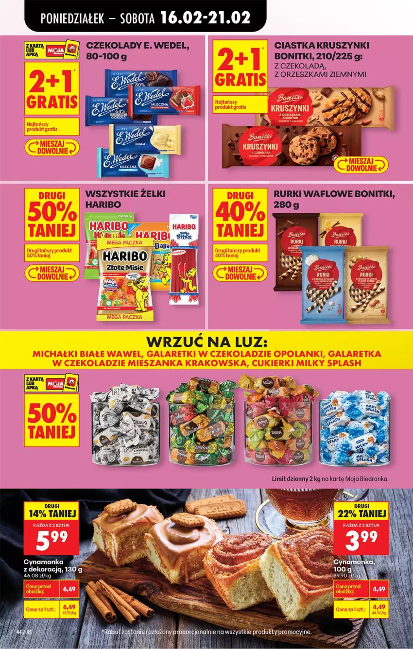 Gazetka promocyjna Biedronka - Gazetka - ważna 16.02 do 23.02.2026 - strona 54 - produkty: Bonitki, Ciastka, Haribo