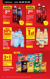Gazetka promocyjna Biedronka - Gazetka - Gazetka - ważna od 23.02 do 23.02.2026 - strona 18 - produkty: Sok, Por, Chipsy, Coca-Cola, Napoje, Pepsi, Sok jabłkowy, Napój gazowany, Napój
