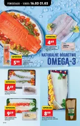 Gazetka promocyjna Biedronka - Gazetka - Gazetka - ważna od 23.02 do 23.02.2026 - strona 34 - produkty: Halibut, Por, Filet z sandacza, Dorsz, Sandacz