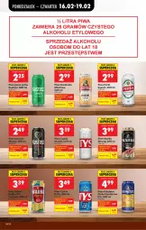 Gazetka promocyjna Biedronka - Gazetka - Gazetka - ważna od 23.02 do 23.02.2026 - strona 64 - produkty: Piwo, Książęce, Por, Kasztelan, Tyskie, Warka, Perła, Piwo jasne, Miód, LG, Fa