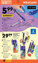 Gazetka promocyjna Biedronka - Okazje tygodnia - Gazetka - ważna od 26.08 do 26.08.2023 - strona 10 - produkty: UHU, Długopis, Klej, Kret, Tusz