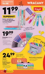 Gazetka promocyjna Biedronka - Okazje tygodnia - Gazetka - ważna od 26.08 do 26.08.2023 - strona 8 - produkty: Koc, Długopis, Piórnik, Tusz, Dzieci
