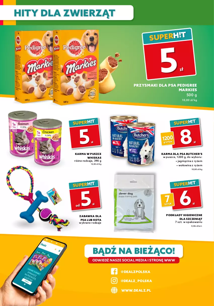 Gazetka promocyjna Dealz - Gazetka na otwarcie - Tczew - ważna 23.07 do 06.08.2021 - strona 8 - produkty: Pedigree, Podkład, Przysmaki, Ryż, Whiskas, Wołowina, Zabawka