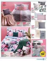 Gazetka promocyjna E Leclerc - Gazetka - ważna od 08.01 do 08.01.2023 - strona 4 - produkty: Koc, Pościel, Poszewka, Komplet pościeli, Poduszka