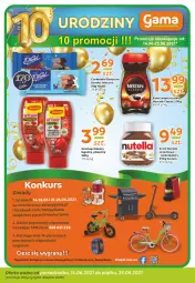 Gazetka promocyjna Gama - Gazetka Gama - Gazetka - ważna od 21.06 do 21.06.2021 - strona 4 - produkty: Ketchup, Nutella, Kawa rozpuszczalna, Gry, Gra, Winiary, Kawa, Czekolada, Ferrero, Fa