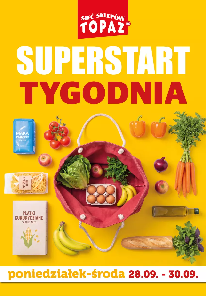 Gazetka promocyjna Topaz - Gazetka - ważna 28.09 do 30.09.2026 - strona 1