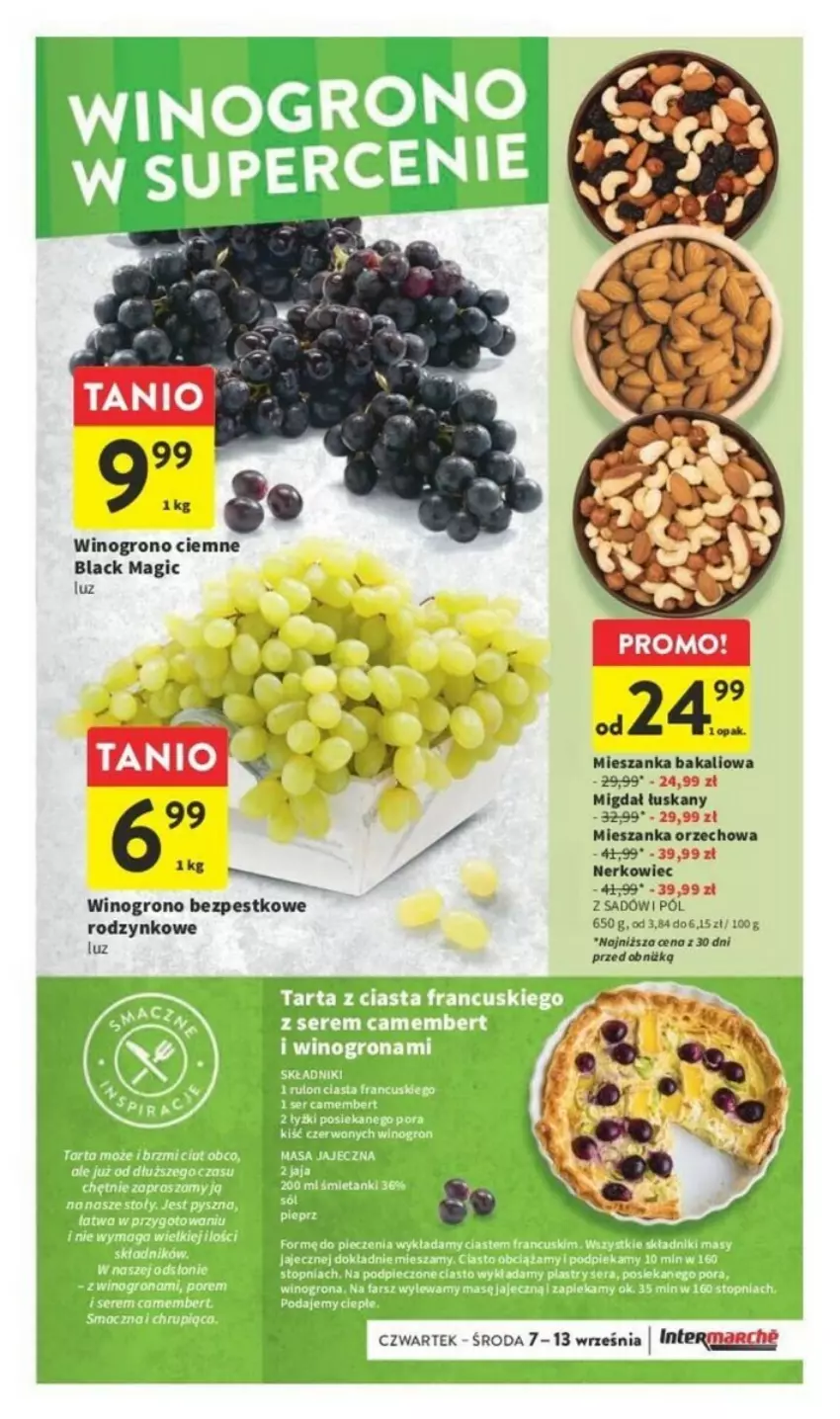 Gazetka promocyjna Intermarche - ważna 07.09 do 13.09.2023 - strona 3 - produkty: Lack, Mieszanka bakaliowa, Mieszanka orzechowa, Wino