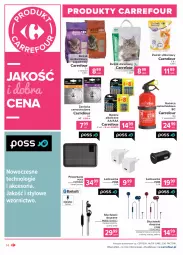 Gazetka promocyjna Carrefour - Gazetka Produkt Carrefour - Gazetka - ważna od 13.02 do 13.02.2021 - strona 14 - produkty: Gra, Gaśnica, Słuchawki, Wieszak, Mikrofon, Warka, Baterie alkaliczne, Powerbank, Fa