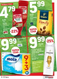 Gazetka promocyjna Intermarche - Gazetka promocyjna - Gazetka - ważna od 12.07 do 12.07.2021 - strona 3 - produkty: Tchibo, Ketchup, Pantene, Papier, Kawa mielona, Kawa, Mola, Szampon, Pudliszki, Fa