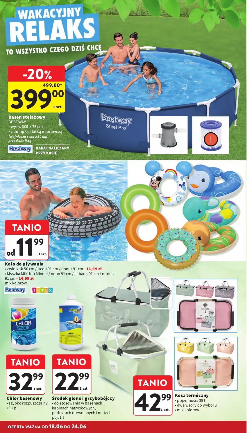 Gazetka promocyjna Intermarche - Gazetka promocyjna - ważna 18.06 do 24.06.2026 - strona 38 - produkty: Donut, Kosz, Minnie, Mysz